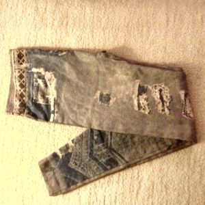 SUBLIMATION "DENIM PRINT" LEGGINGS